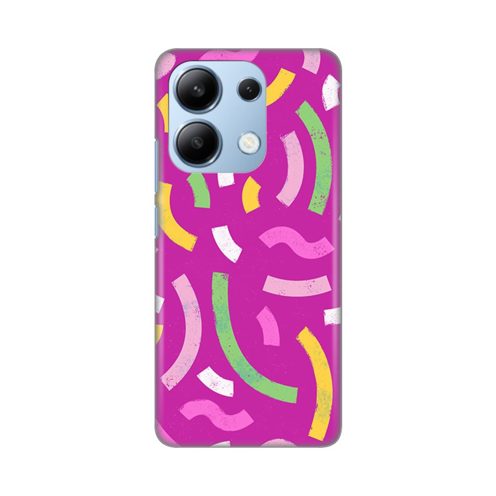 Maska za Samsung — Silikonska Print, pink