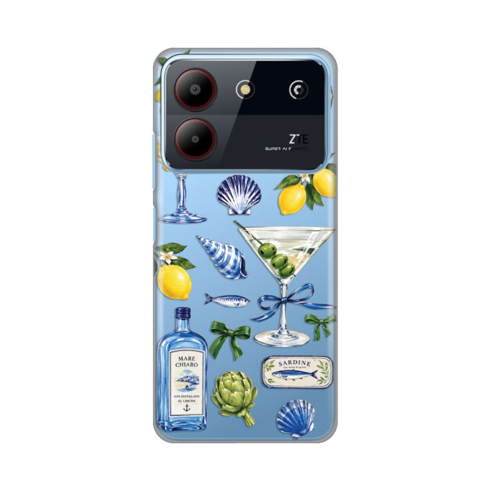 Maska za ZTE Blade A54 — Silikonska Print