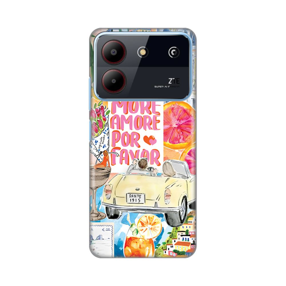 Maska za ZTE Blade A54 — Silikonska Print