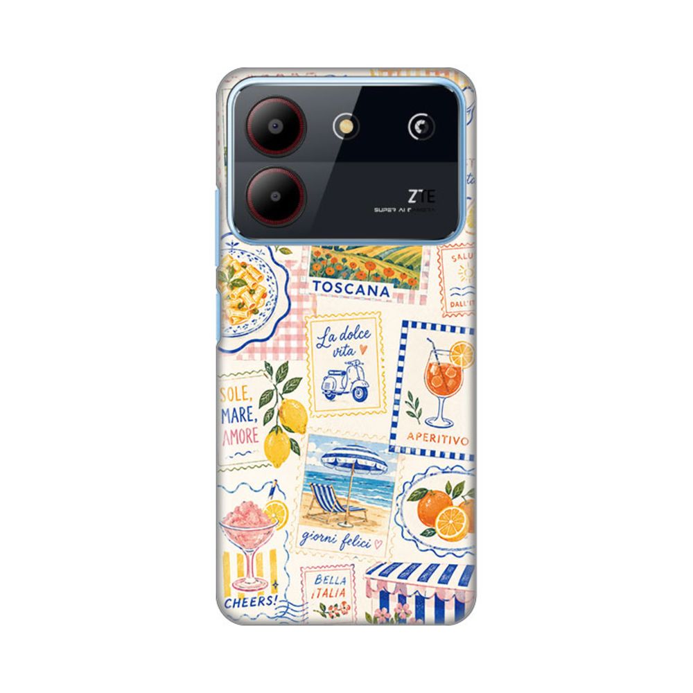 Maska za ZTE Blade A54 — Silikonska Print