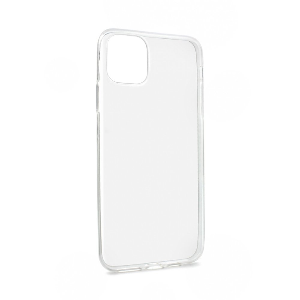 Maska za Apple iPhone 11 Pro Max — Silikonska Skin, transparent