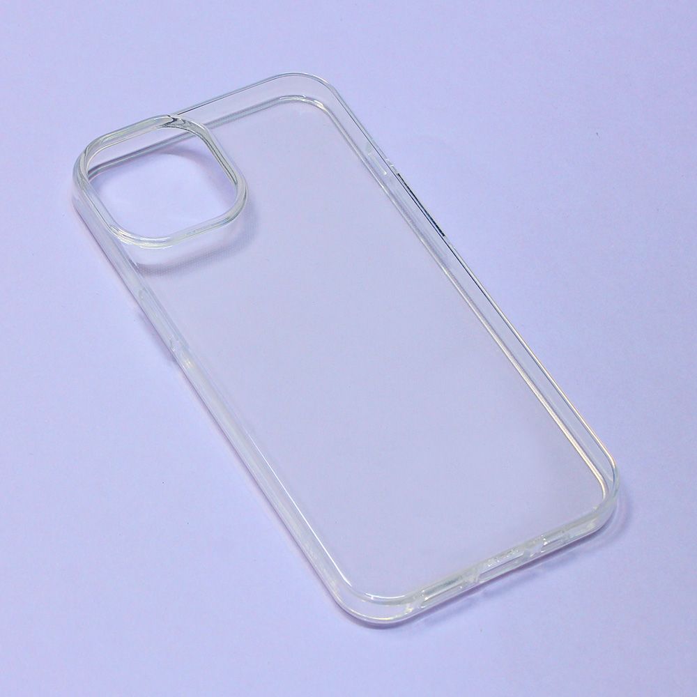 Maska za Apple iPhone 13 — Silikonska Skin, transparent
