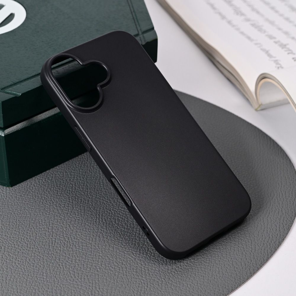 Maska za Apple iPhone 16 — Silikonska Skin, mat crna