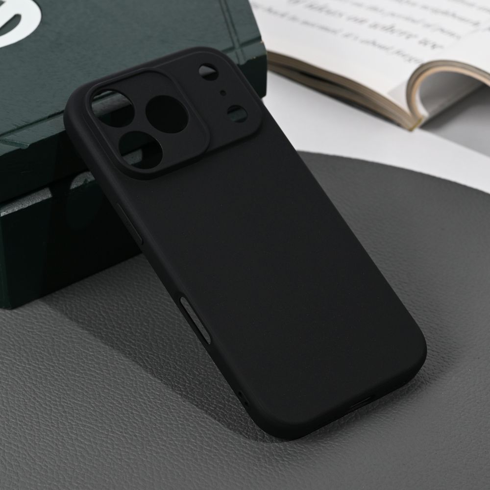 Maska za Apple iPhone 17 Pro — Silikonska Skin, mat crna