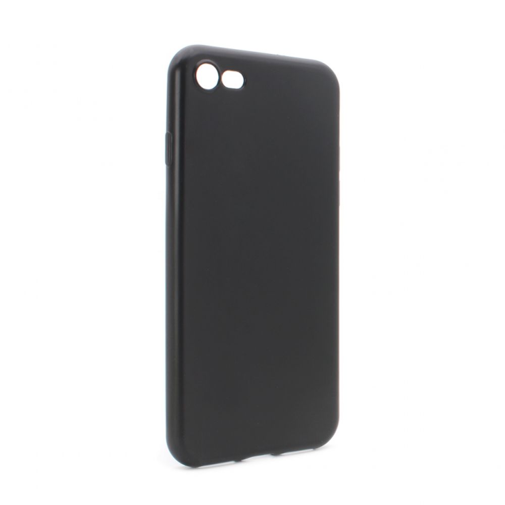 Maska za Apple iPhone SE 2020 — Silikonska Skin, mat crna