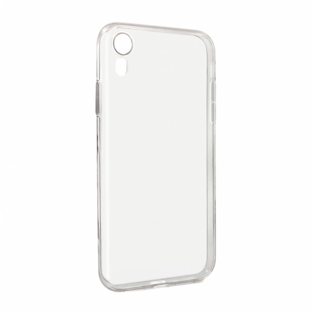 Maska za Apple iPhone XR — Silikonska Skin, transparent