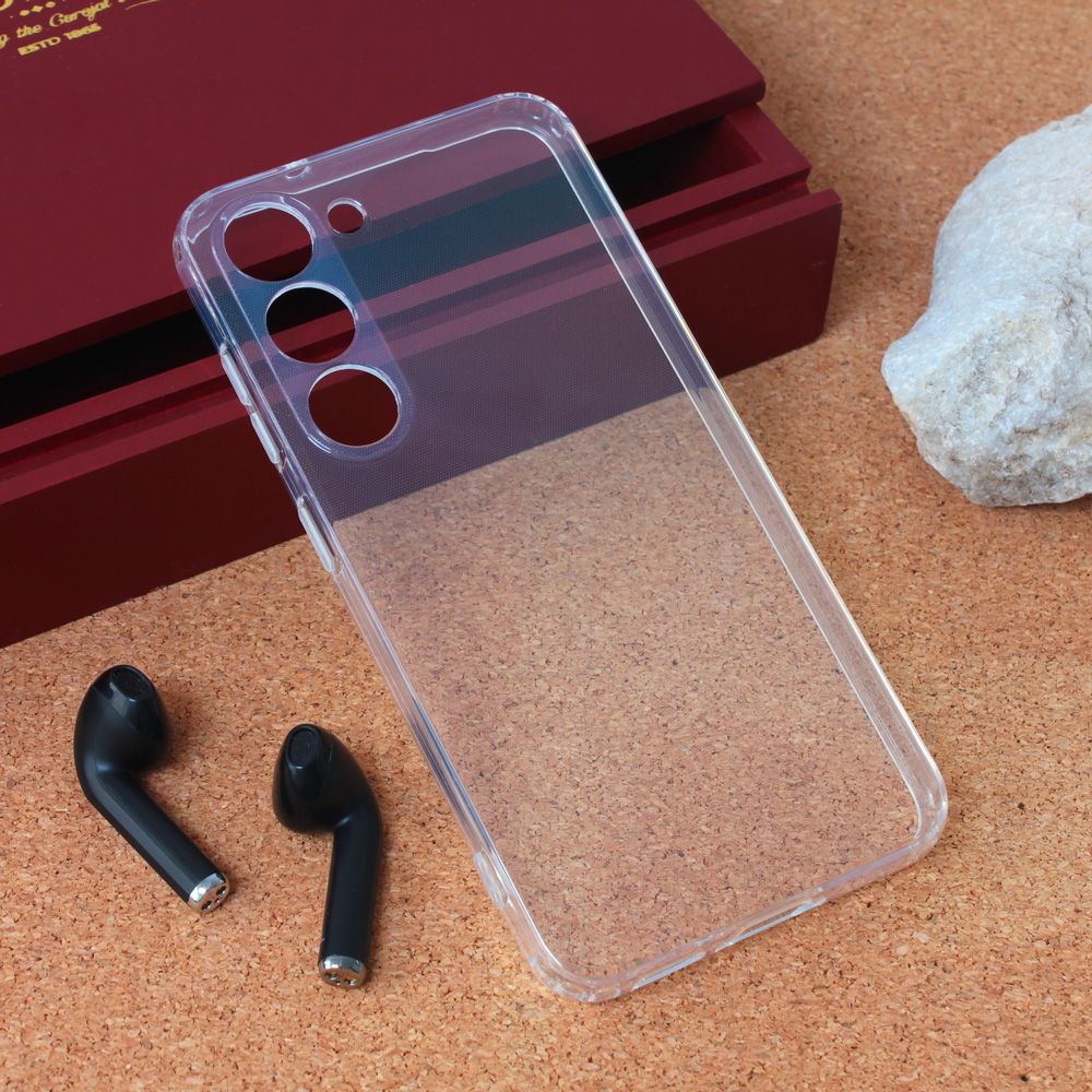Maska za Samsung Galaxy S23 — Silikonska Skin, transparent