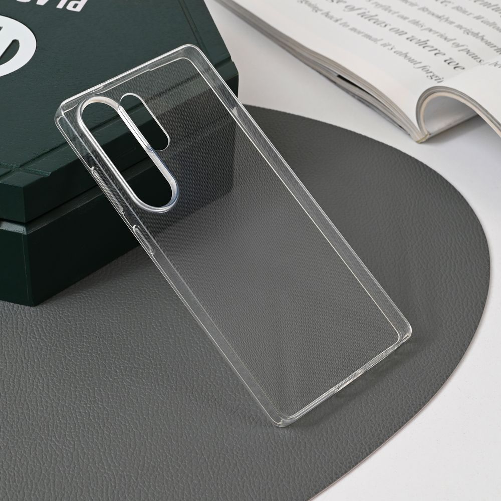 Maska za Samsung Galaxy S25 Ultra — Silikonska Skin, transparent