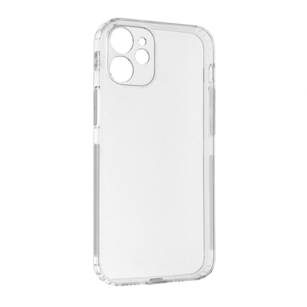 Maska za Apple iPhone 12 mini — Silikonska Ultra Thin with pluggy, transparent