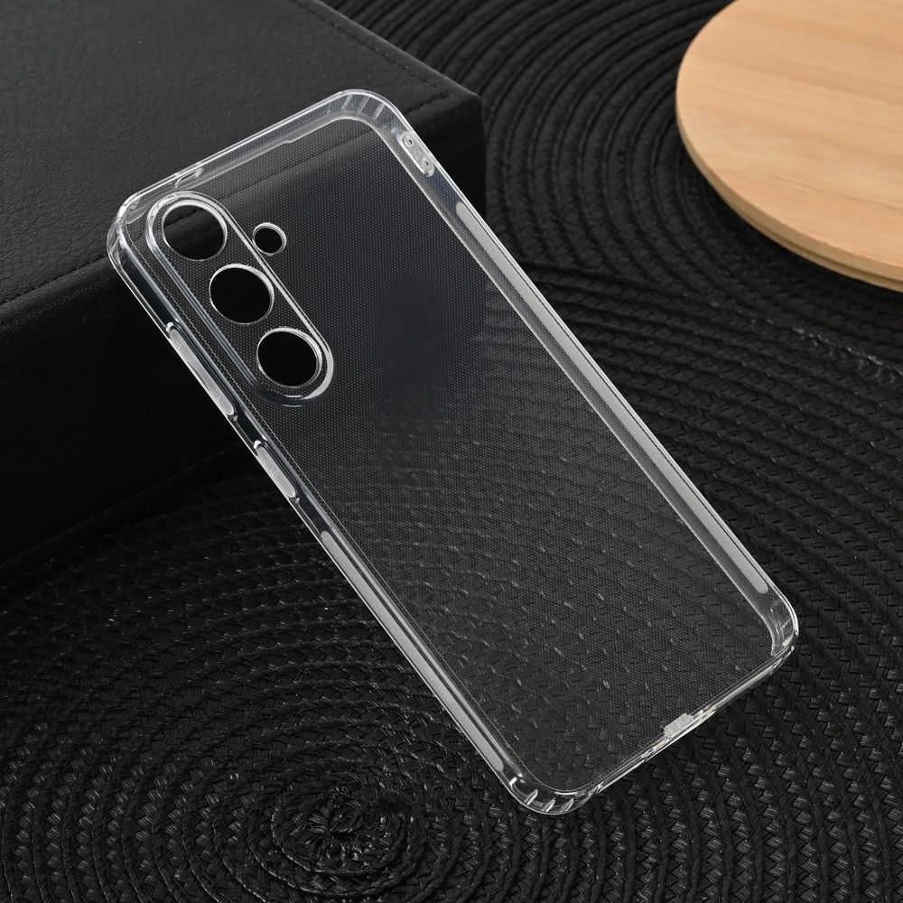 Maska za Samsung Galaxy S25 — Silikonska Ultra Thin with pluggy, transparent