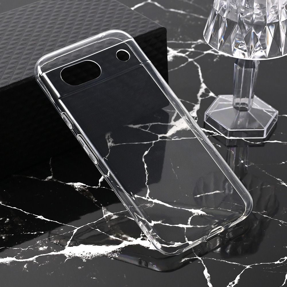 Maska za Google Pixel Pixel 8a — Silikonska Ultra Thin, transparent