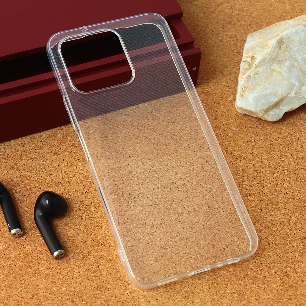 Maska za Honor X6a — Silikonska Ultra Thin, transparent