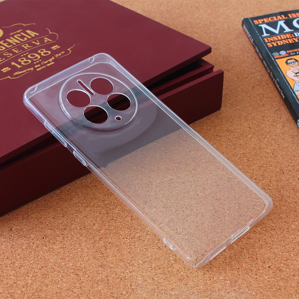 Maska za Huawei Mate 50 Pro — Silikonska Ultra Thin, transparent