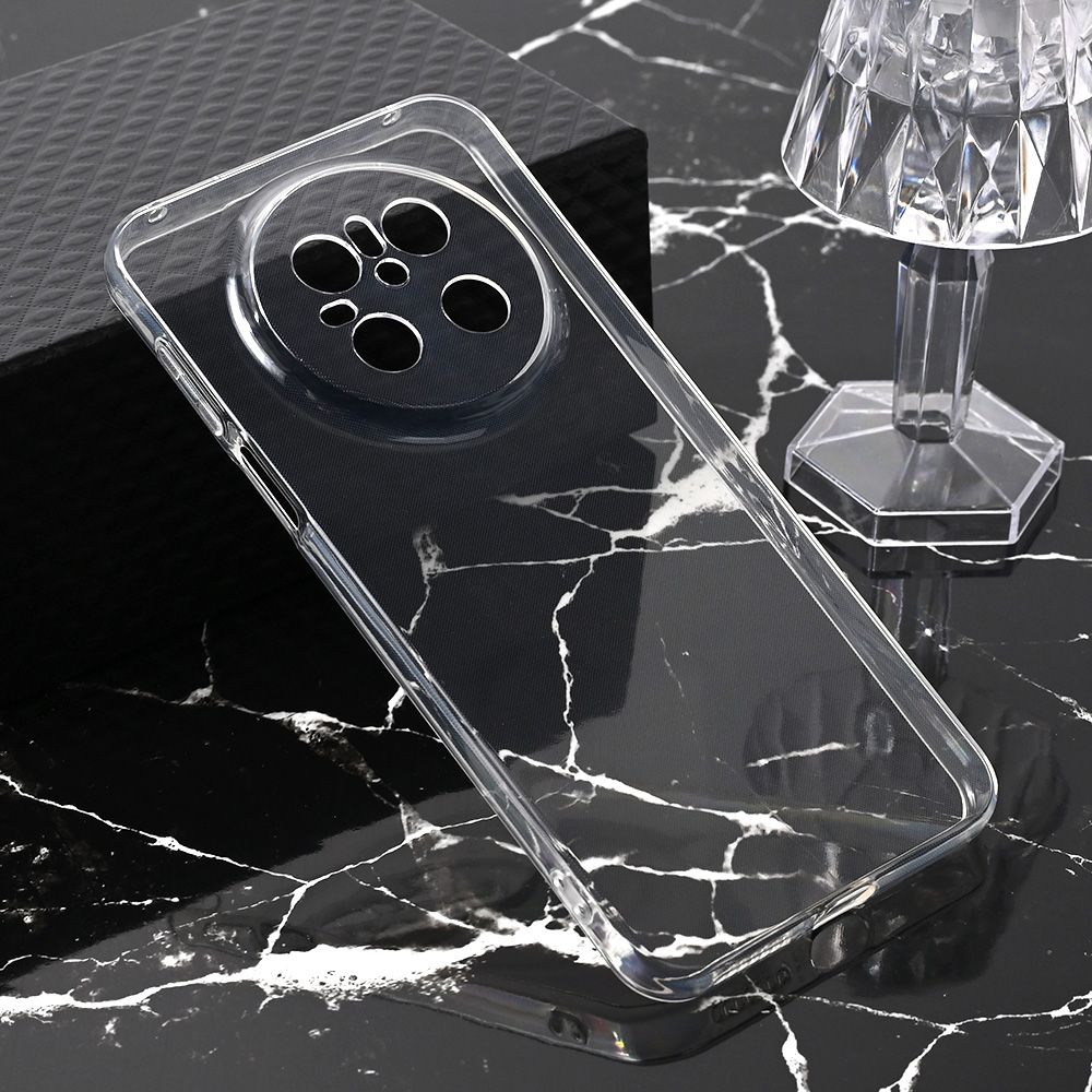 Maska za Huawei Mate 70 — Silikonska Ultra Thin, transparent