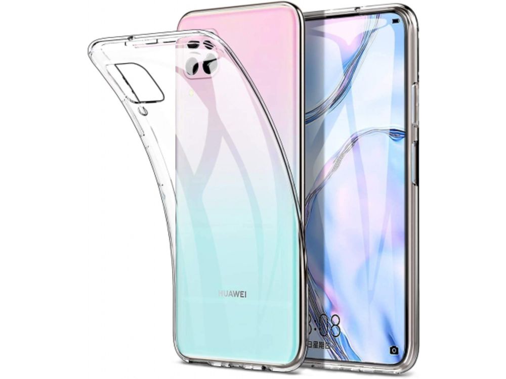 Maska za Huawei P40 Lite — Silikonska Ultra Thin, transparent