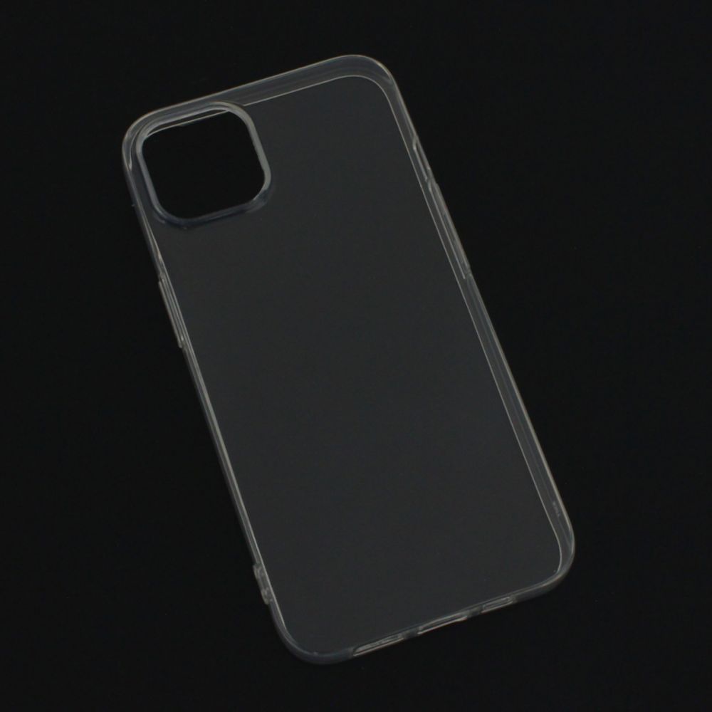 Maska za Apple iPhone 13 — Silikonska Ultra Thin, transparent
