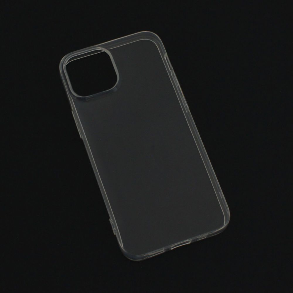 Maska za Apple iPhone 13 mini — Silikonska Ultra Thin, transparent