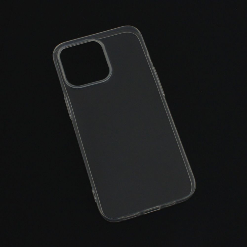 Maska za Apple iPhone 13 Pro — Silikonska Ultra Thin, transparent