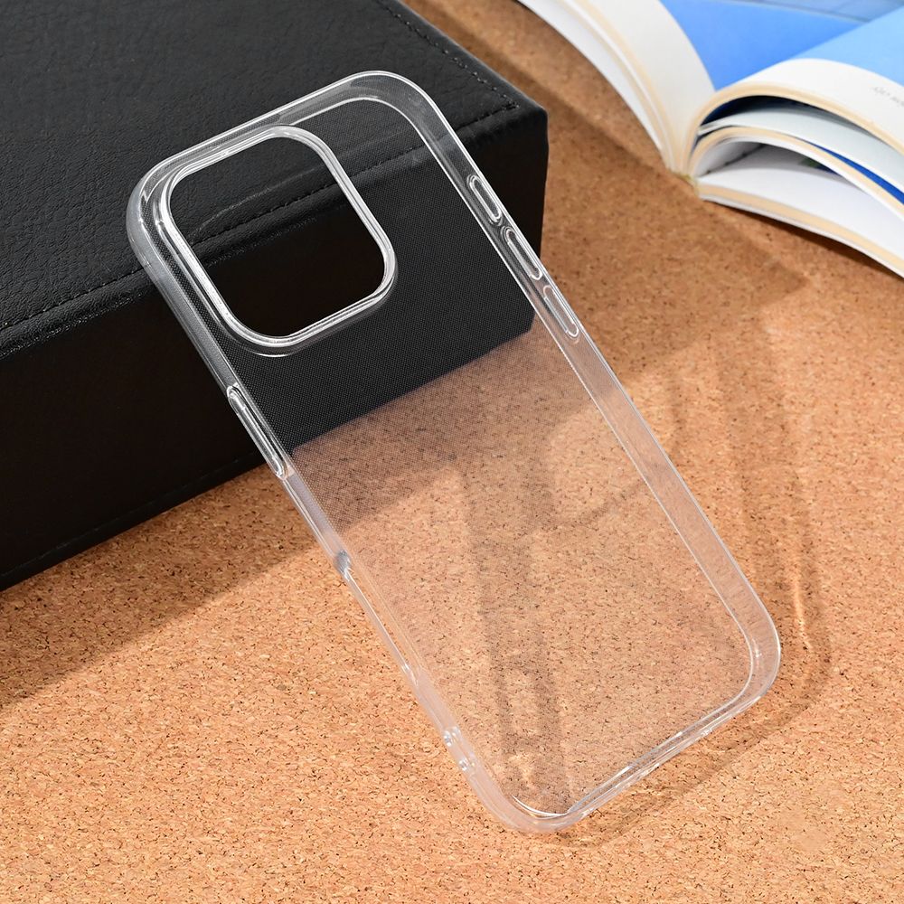 Maska za Apple iPhone 16 Pro — Silikonska Ultra Thin, transparent