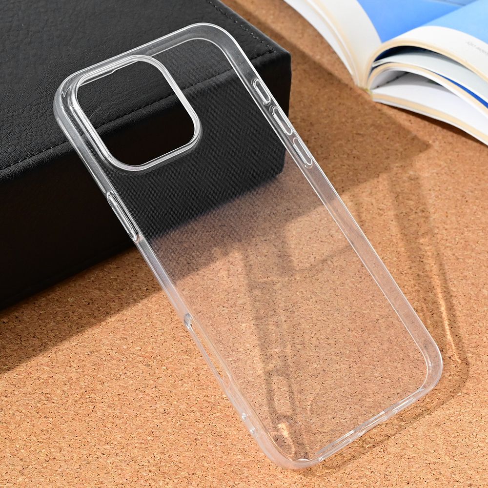 Maska za Apple iPhone 16 Pro Max — Silikonska Ultra Thin, transparent