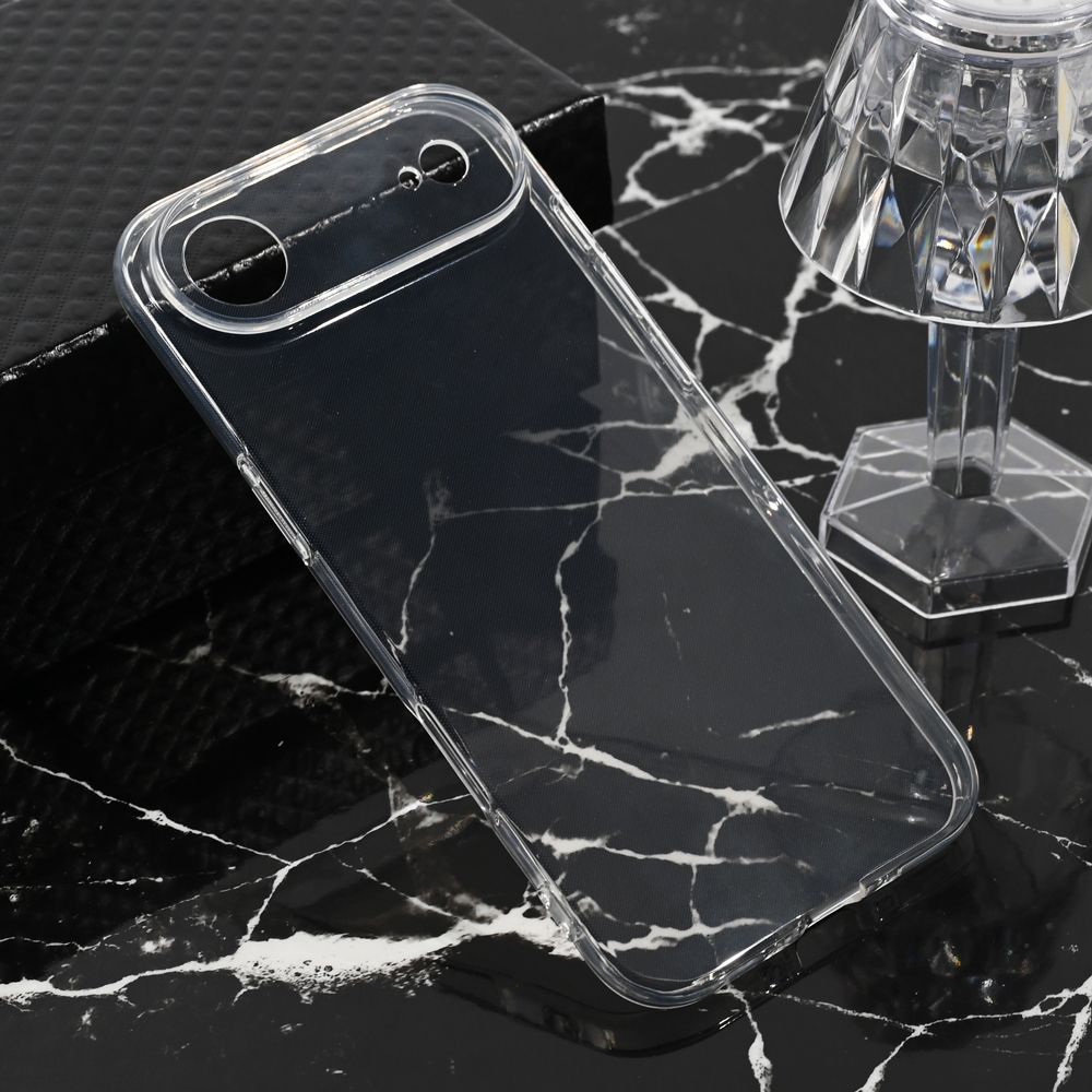 Maska za Apple iPhone 17 Air — Silikonska Ultra Thin, transparent