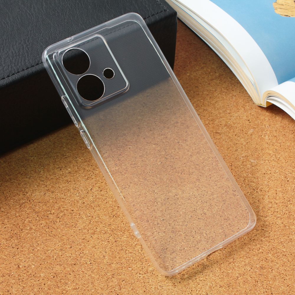 Maska za Motorola Edge 40 Neo — Silikonska Ultra Thin, transparent