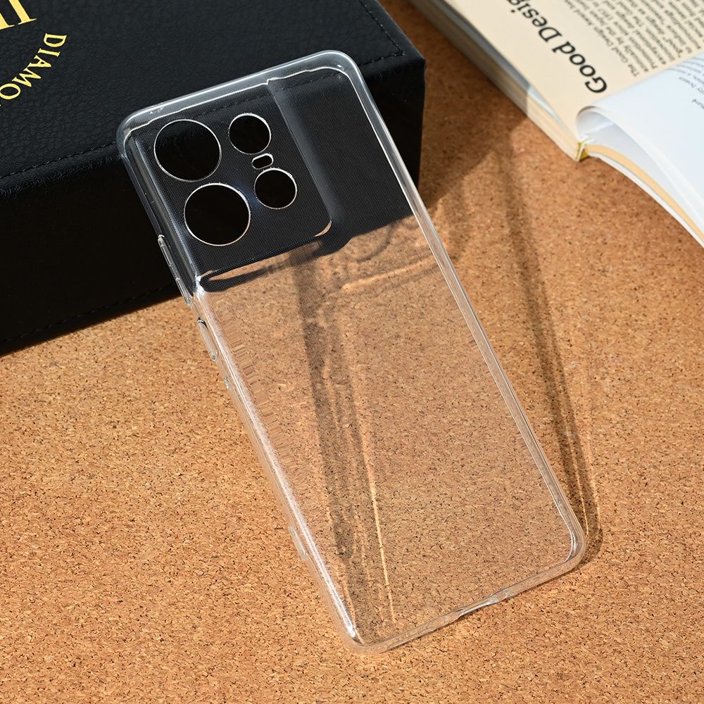 Maska za Motorola Edge 50 Pro — Silikonska Ultra Thin, transparent