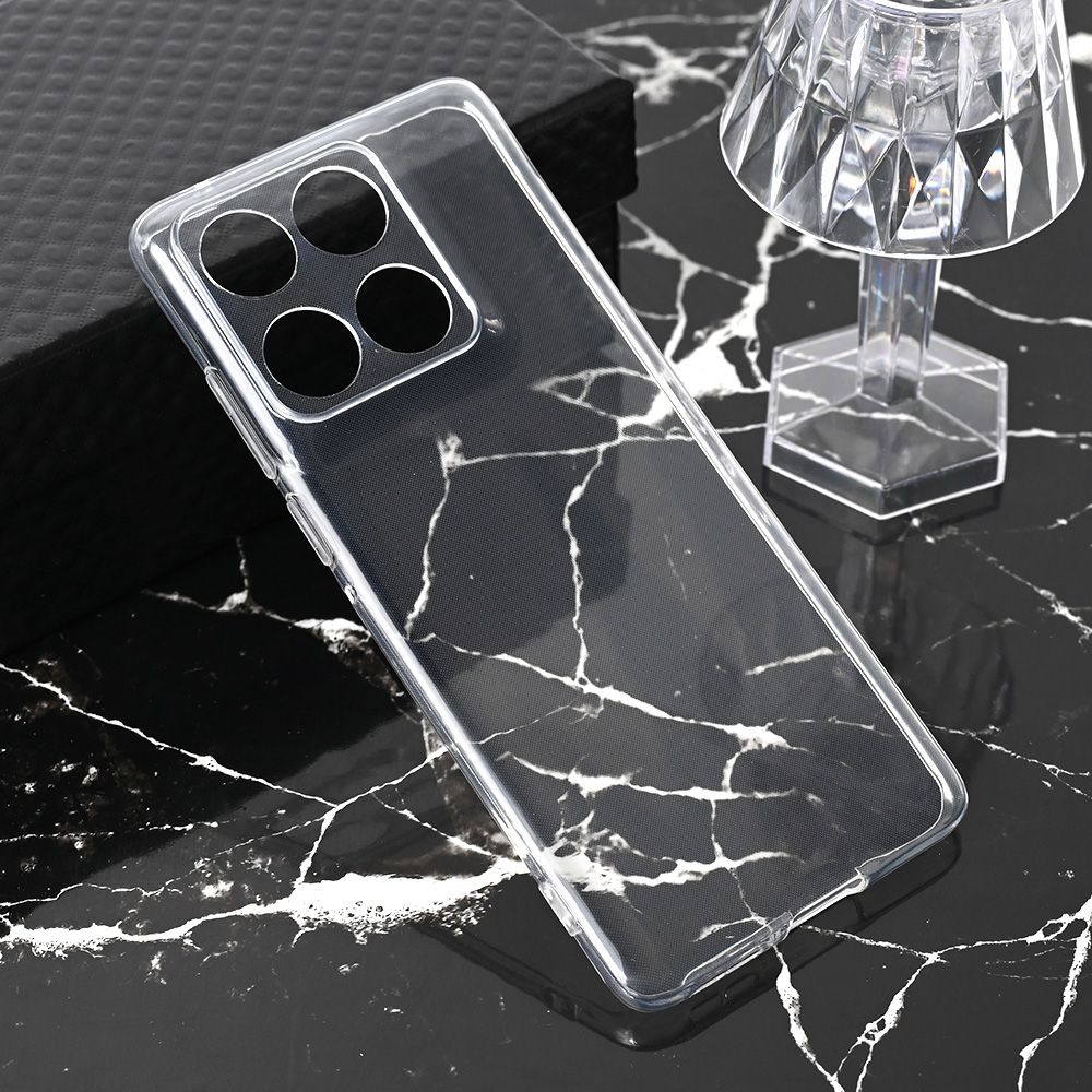 Maska za Motorola Edge 60 Fusion — Silikonska Ultra Thin, transparent