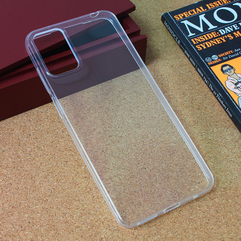 Maska za Motorola Moto E22 — Silikonska Ultra Thin, transparent