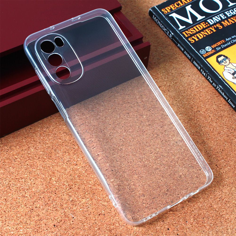 Maska za Motorola Moto G52 — Silikonska Ultra Thin, transparent