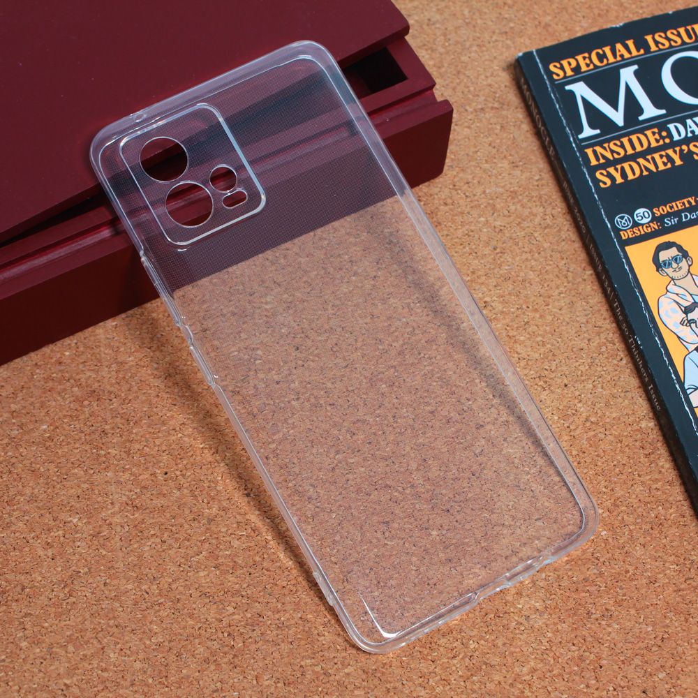 Maska za Motorola Moto G72 — Silikonska Ultra Thin, transparent