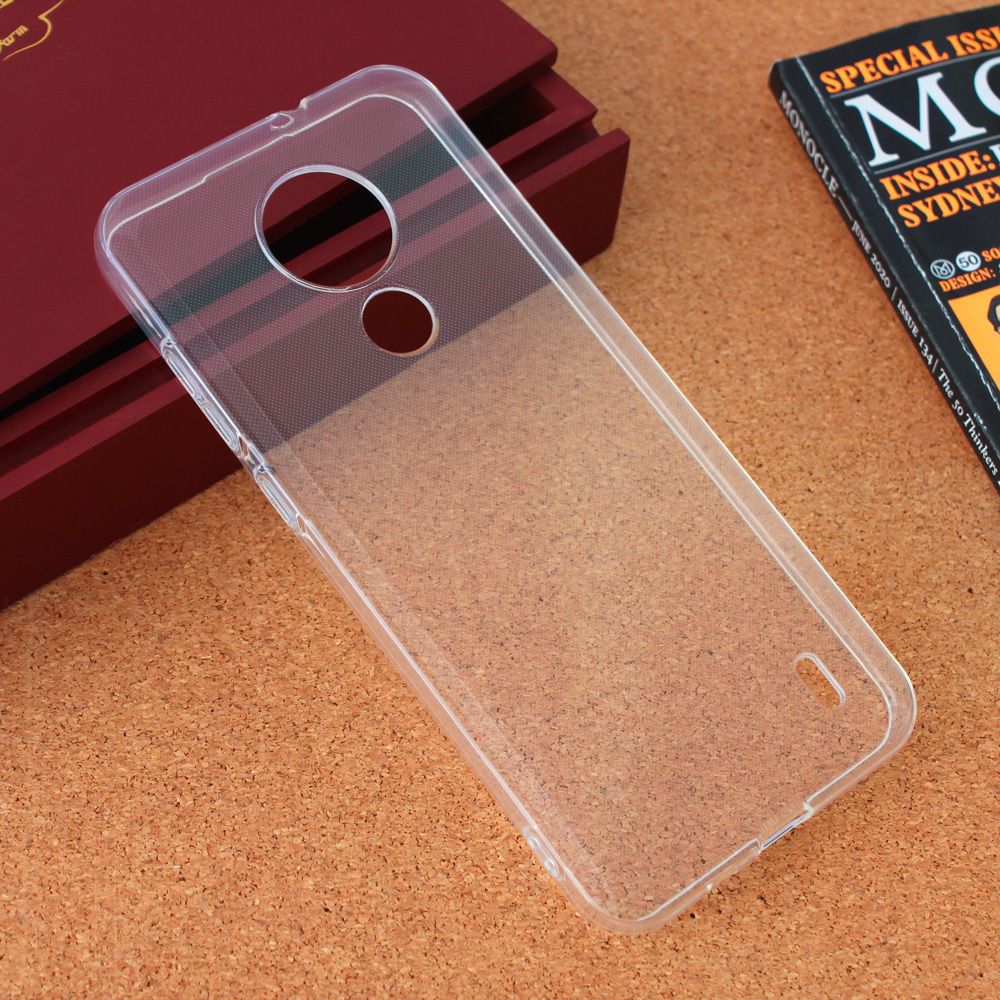 Maska za Nokia C21 — Silikonska Ultra Thin, transparent
