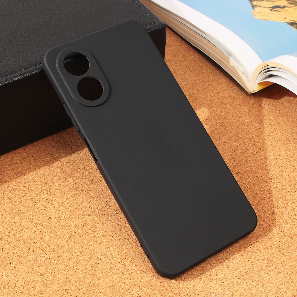 Maska za Oppo A38 — Silikonska Ultra Thin, mat crna