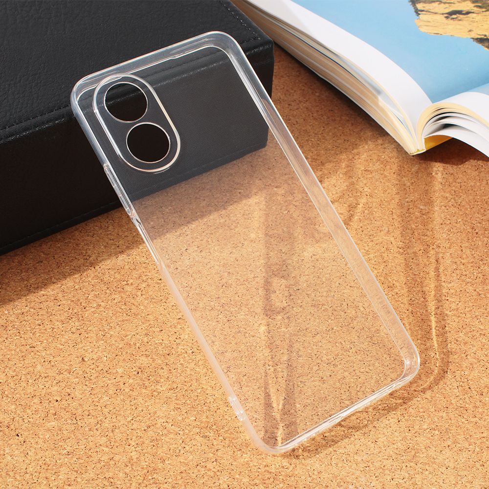 Maska za Oppo A38 — Silikonska Ultra Thin, transparent