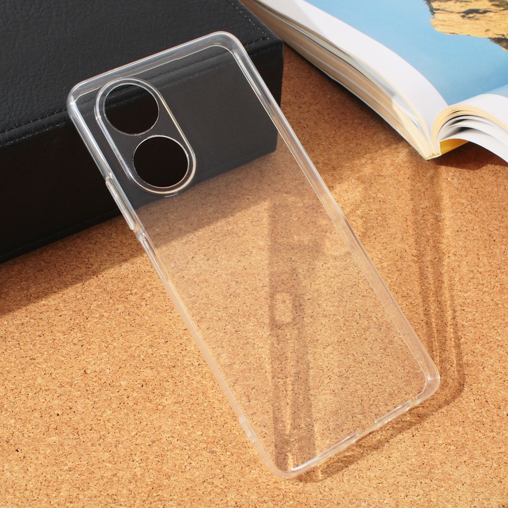 Maska za Oppo A58 4G — Silikonska Ultra Thin, transparent