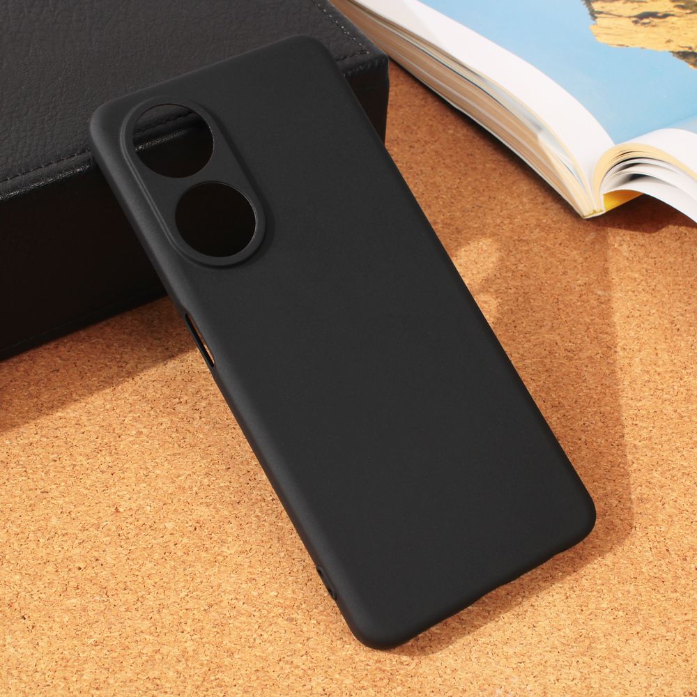 Maska za Oppo A98 — Silikonska Ultra Thin, mat crna