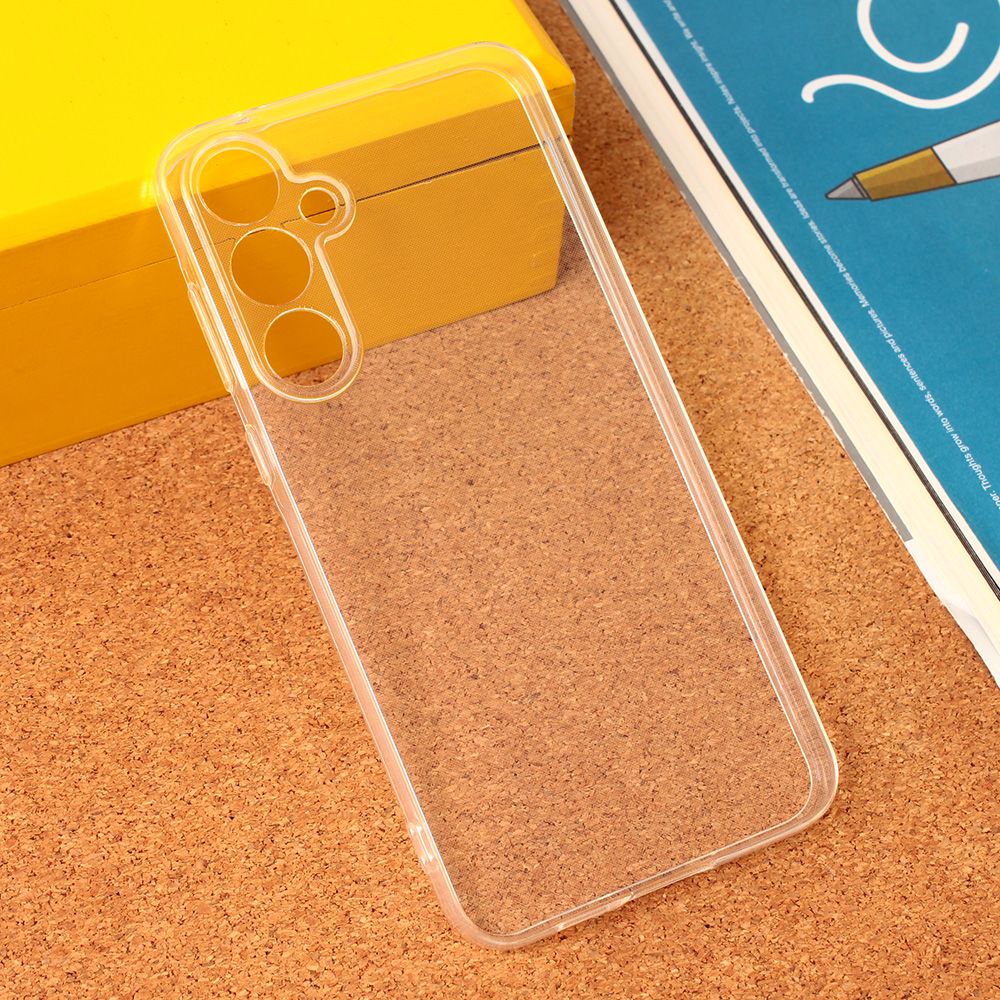 Maska za Samsung Galaxy A55 5G — Silikonska Ultra Thin, transparent