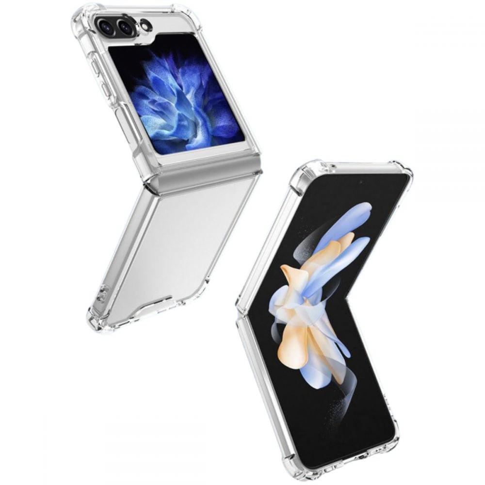 Maska za Samsung Galaxy Z Flip 5 — Silikonska Ultra Thin, transparent