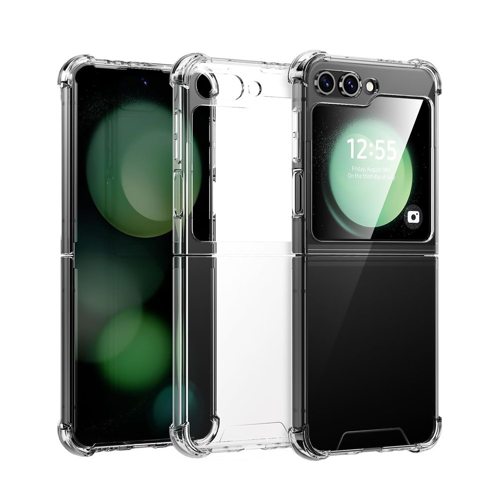 Maska za Samsung Galaxy Z Flip 7 FE — Silikonska Ultra Thin, transparent