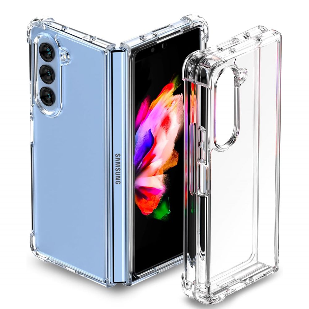 Maska za Samsung Galaxy Z Fold 5 — Silikonska Ultra Thin, transparent