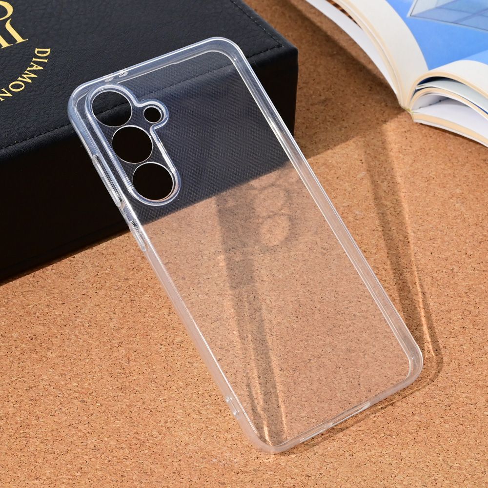 Maska za Samsung Galaxy S24 FE — Silikonska Ultra Thin, transparent