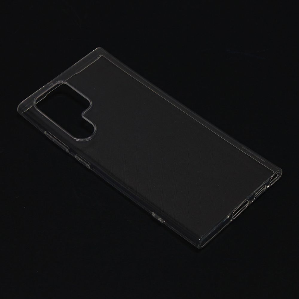 Maska za Samsung Galaxy S22 Ultra — Silikonska Thin, transparent