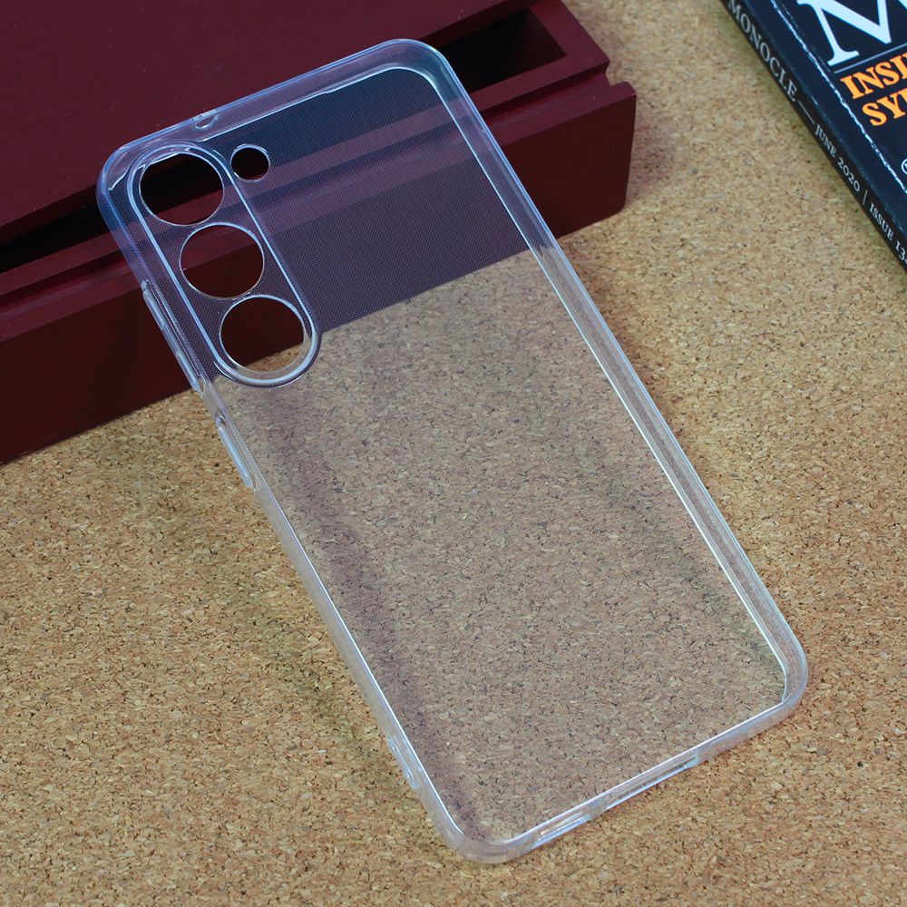 Maska za Samsung Galaxy S23 — Silikonska Ultra Thin, transparent