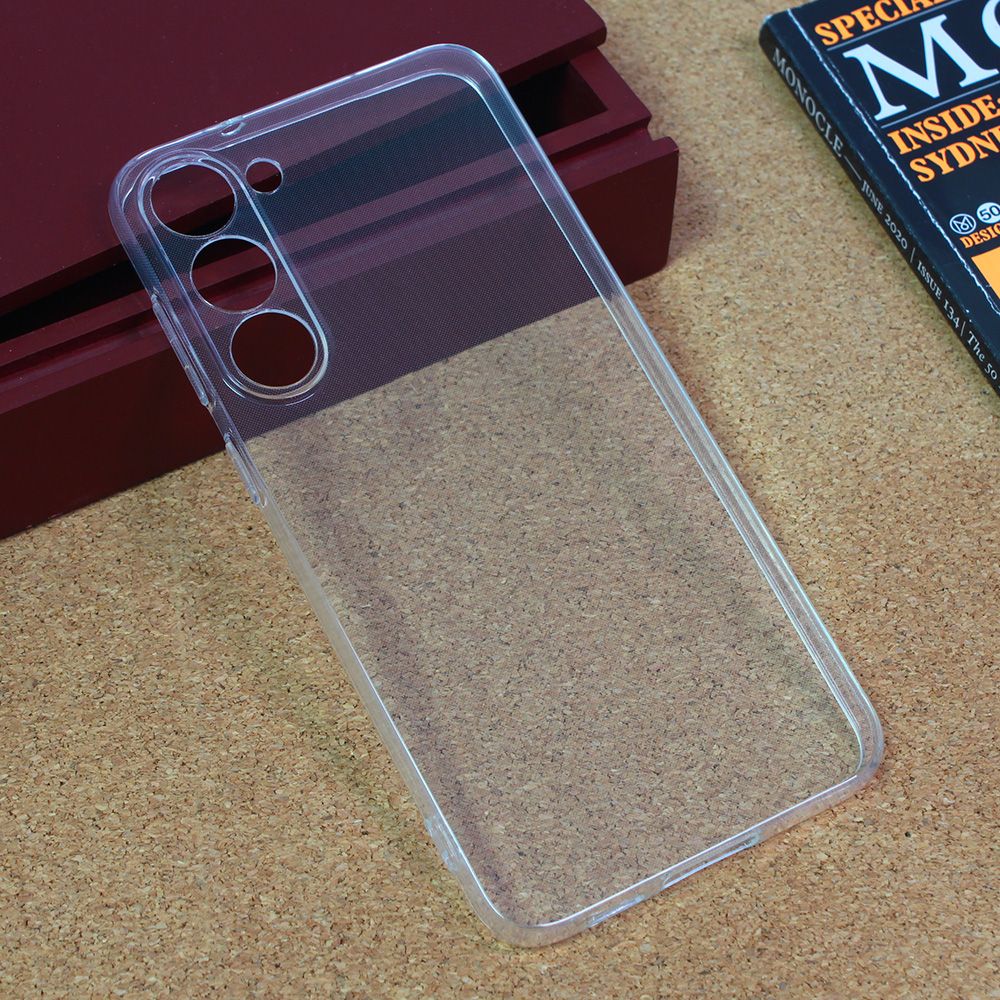 Maska za Samsung Galaxy S23 Plus — Silikonska Ultra Thin, transparent
