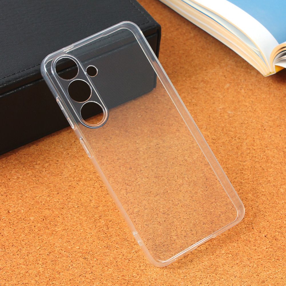 Maska za Samsung Galaxy S24 — Silikonska Ultra Thin, transparent