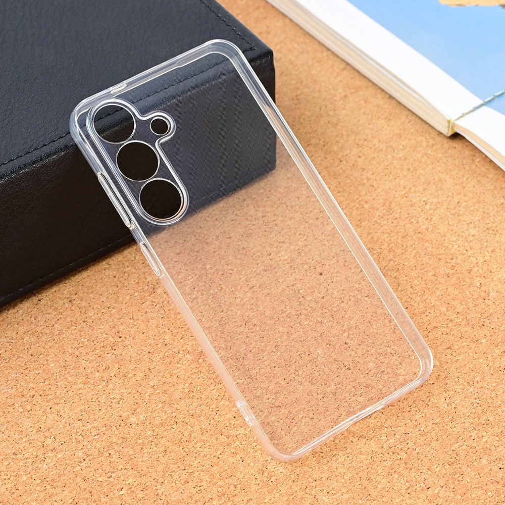 Maska za Samsung Galaxy S25 — Silikonska Ultra Thin, transparent