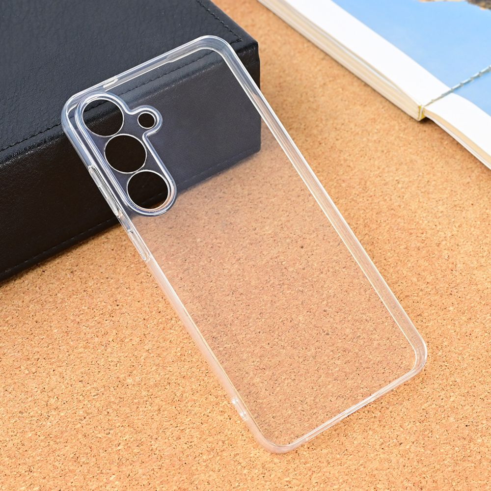 Maska za Samsung Galaxy S25 Plus — Silikonska Ultra Thin, transparent