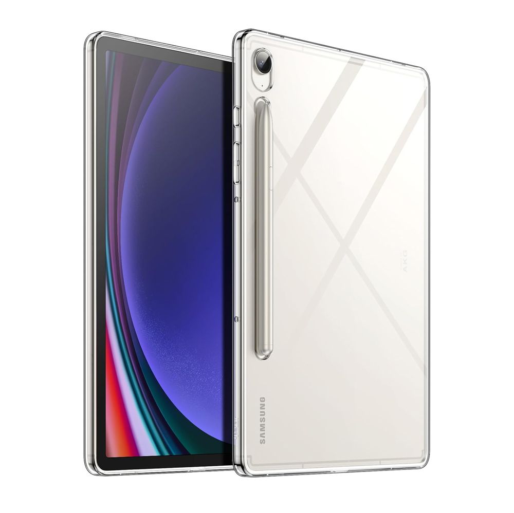Maska za Samsung Galaxy Tab S9 FE — Silikonska Ultra Thin, transparent