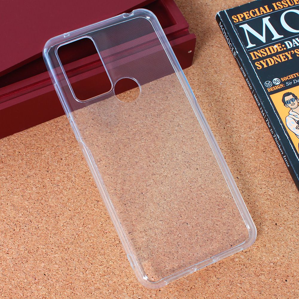 Maska za Alcatel TCL 30 SE — Silikonska Ultra Thin, transparent