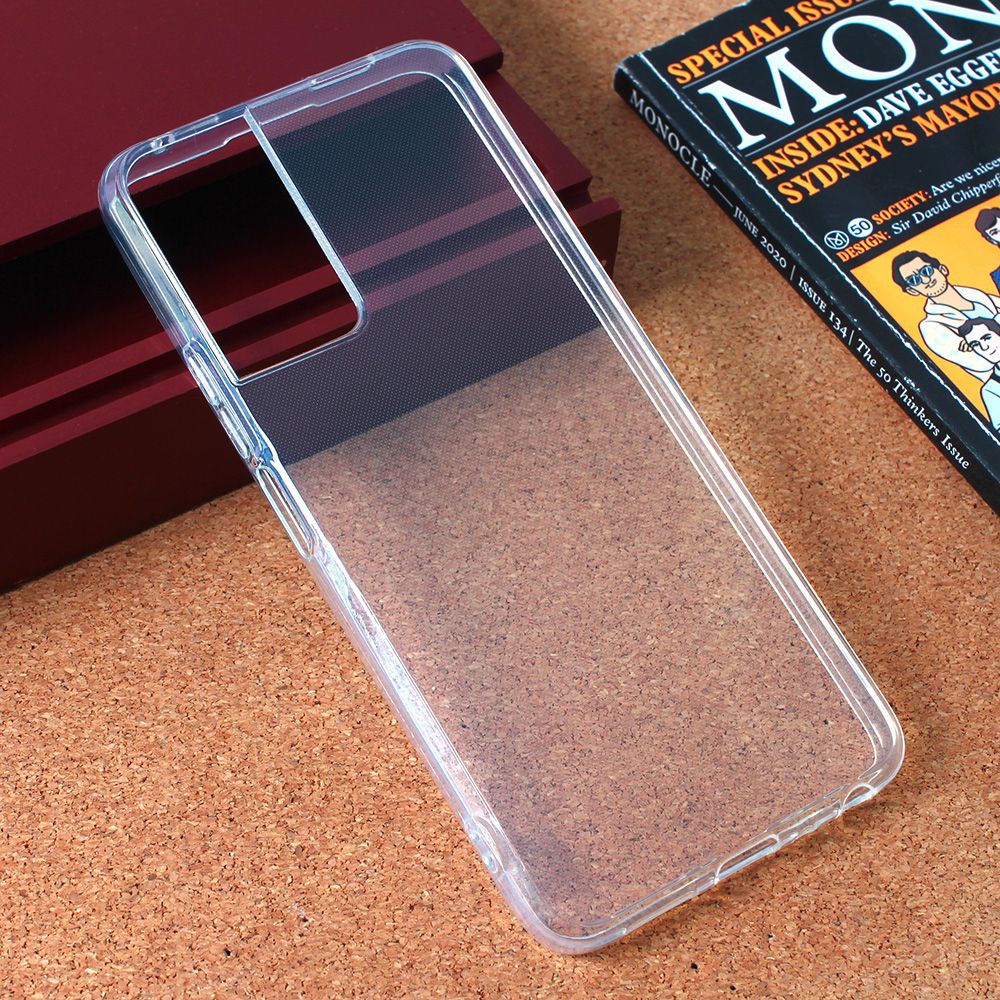 Maska za Alcatel TCL 40 SE — Silikonska Ultra Thin, transparent